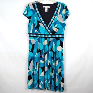 Evan Picone Size 14 Midi Dress | Office Party Going Out Cocktail Work Summer
